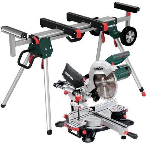 Tronzadora metabo kgs 305 m con función de tracción + base ksu 251