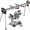 Metabo afkortzaag kgs 305 m met trekfunctie + ksu 401 onderstel - 690862000