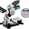 Set sega trasversale Metabo ks 216 m | ultimo modello | + lama per sega extra - 610216900