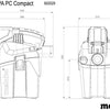 Metabo as 18 hepa pc aspirapolvere compatto cordless multiuso | 18v| senza batterie e caricabatterie - 602029850