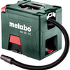 Aspirador multiusos inalámbrico Metabo ash 18 l pc | sin pilas ni cargador - 602021850