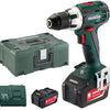 Metabo bs 18 lt schroefboormachine | 18v 2x 4.0ah li-ion - 602102500