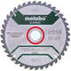 Metabo accessoires metabo cirkelzaagblad precision cut hw ct ø 216 mm, 40 wz 5° - 628060000