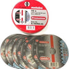 Dischi da taglio Metabo in latta (10 pz.) ø 115x1,0x22,23 - 616358000