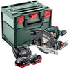 Sierra circular metabo ks 18 ltx 57 batería 18v lihd set en metaloc batería 2 x 8.0ah - 57mm | 601857810 - 601857810