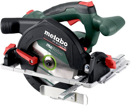Sega circolare a batteria Metabo ks 18 ltx 57 bl 18v | senza batteria e caricabatterie | metabox 340 - 611857840