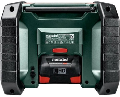 Metabo r 12-18 dab+ bt 12v 18v radio da cantiere con batteria agli ioni di litio con dab+ e bluetooth | 600778850 - 600778850