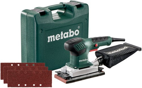 Metabo sr 2185 | lijadora orbital | conjunto | 10 uds. hojas de lija - 691010000