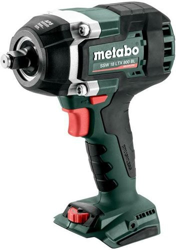 Llave de impacto inalámbrica Metabo ssw 18 ltx 800 bl | sin pilas ni cargador - 602403850