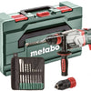 Martello combinato rapido Metabo uhev 2860-2 | Set punte 1100w 3.4j + sds-plus (10 pezzi) - 600713510