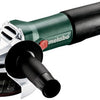 Metabo w 850-125 | amoladora angular | 125 mm | 850 vatios | 11500 minutos | en caja - 603608000