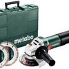 Metabo weq 1400-125 | 1400w | haakse slijper | met 2 diamant-doorslijpschijven - 600347510