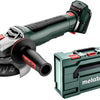 Metabo wpb 18 lt bl 11-125 quick accu haakse slijper 18v body met paddleschakelaar in x 165 l | zonder accu's en lader - 613059840