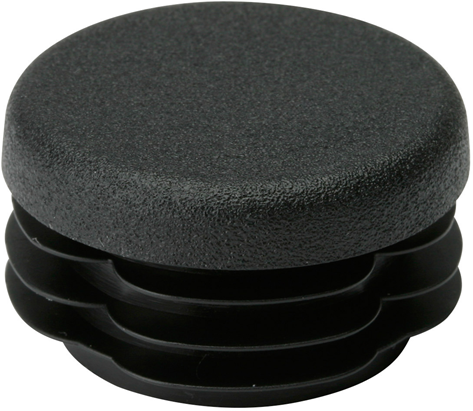 Cappa Metafranc tubo tondo 30mm nero 4pz c - wu0640006