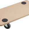 Meister Meister 0821300 Platform Car 59x29x11cm 200 kg MDF Brown Black