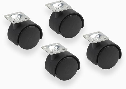Set ruote con rotelle Metafranc 4 pezzi *nl* w - wu0418600