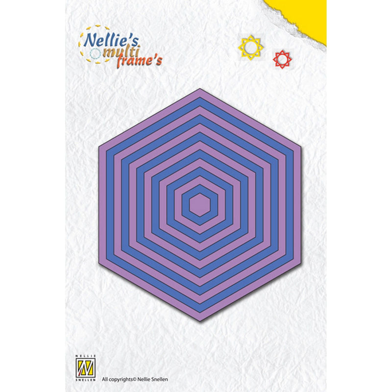 Nellie's choice • multi frame dies zeshoek 13st.