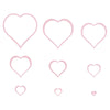Nellie's choice • multi frame dies golvend hart 9st.