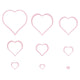 Nellie's choice • multi frame dies golvend hart 9st.