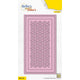 La elección de Nellie • Troqueles de marcos múltiples para flor de pascua rectangular, 3 piezas.