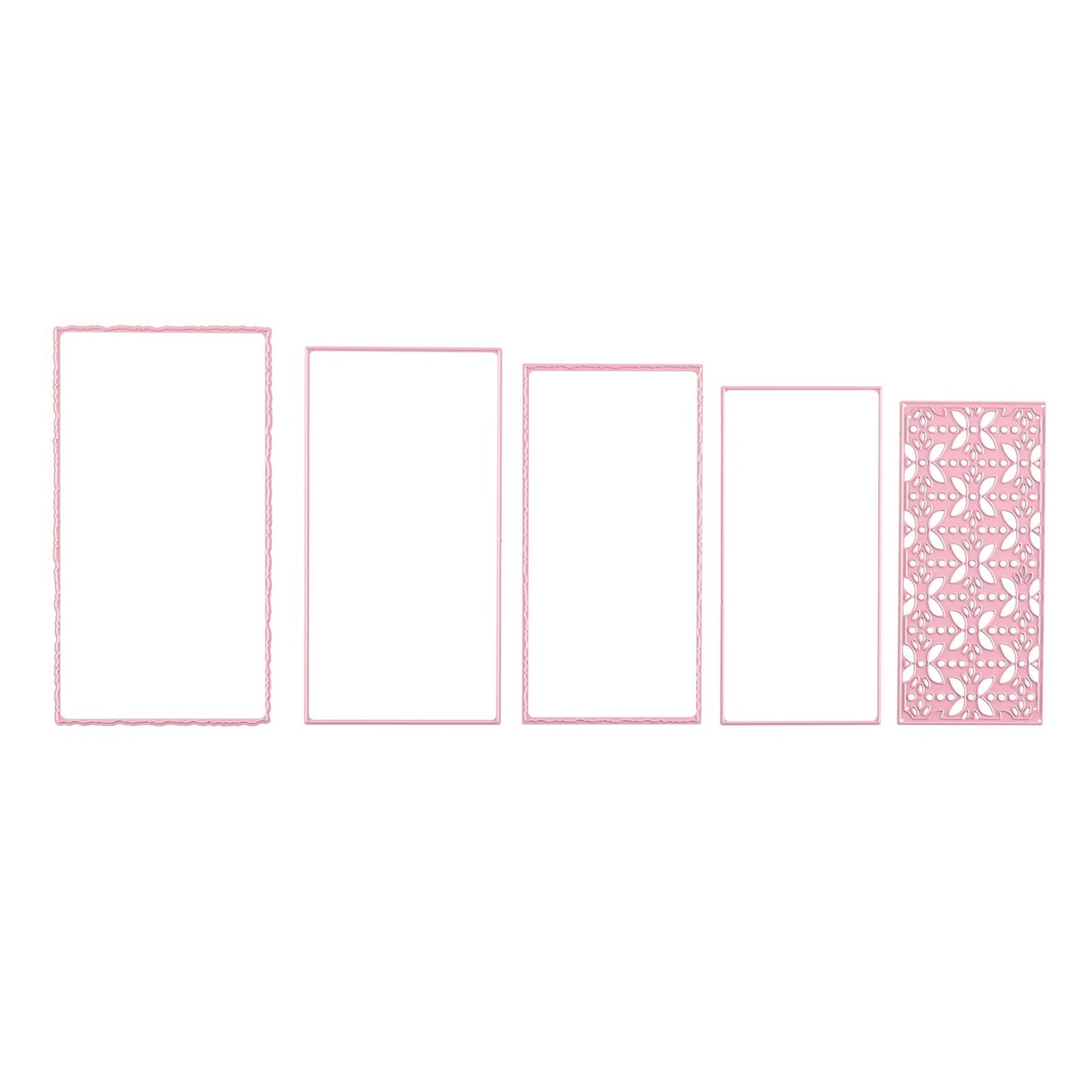 La scelta di Nellie • fustelle multicornice stelle rettangolari 5pz.