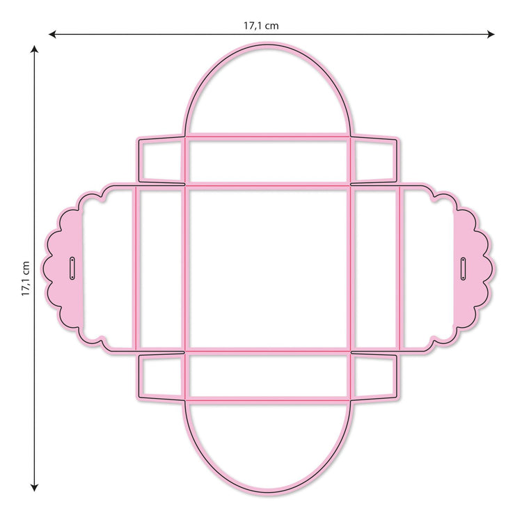Nellie's choice • wrapping die plat doosje