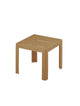 Grosfillex mesa auxiliar de jardín miami 40x40cm camel