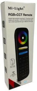 Telecomando Miboxer rgb-cct 2,4g 8 zone nero - led0231
