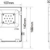 Miboxer faretto led rgb-cct ip65 10w - led0247