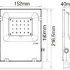 Miboxer faretto led rgb-cct ip65 20w - led0248