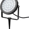 Miboxer faretto da giardino led rgb-cct ip65 25w tondo nero - led0258