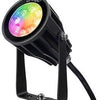 Miboxer zigbee rgb-cct faretto da giardino led ip65 6w tondo nero - led0280