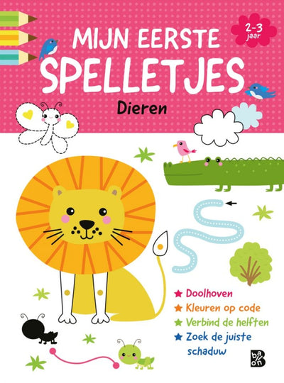 Mi primer juego de animales de bloque de 2-3 años