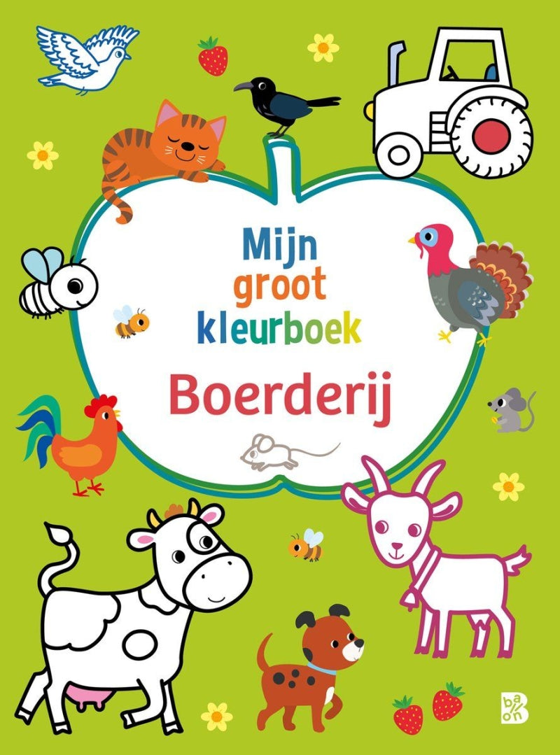 Standaard uitgeverij mijn groot kleurboek: boerderij