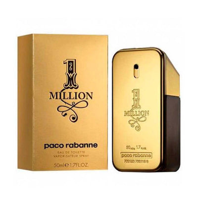 Paco rabanne eau de toilette spray one million 50ml heren