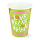 Bicchiere per frappè in cartone 90mm (25x 360ml)