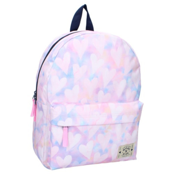 Mada de mochila de chicas de beso lácteo mochila rosa
