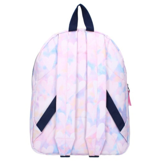 Mada de mochila de chicas de beso lácteo mochila rosa