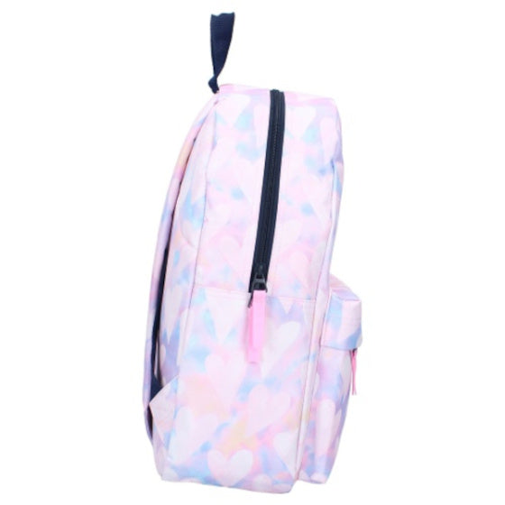 Mada de mochila de chicas de beso lácteo mochila rosa