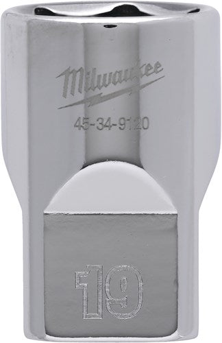 Accesorios Milwaukee 1 2 vaso métrico - 19 mm - 4932480017