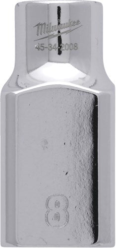 Accesorios Milwaukee 1 2 vaso métrico - 8 mm - 4932480006