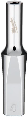 Accesorios Milwaukee 1 4 vaso largo métrico - 4 mm - 4932479994