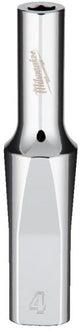 Accesorios Milwaukee 1 4 vaso largo métrico - 4 mm - 4932479994