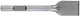 Milwaukee accesorios Cincel ancho plano k-hex de 28 mm, 400 x 80 mm - 4932459776