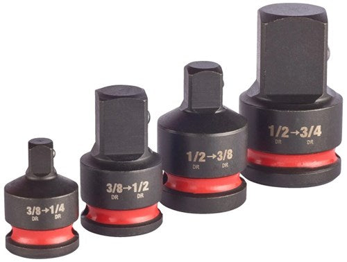 Milwaukee accessoires adapter shockwave hex set-4pc - 4932480356