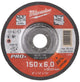 Milwaukee accessoires afbraamschijf grw sg27 150x7 pro+ - 1pc - 4932471387