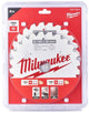 Accessori Milwaukee lama per sega circolare csb | 165x24t | 2 pezzi - 4932479836
