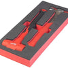 Accessori Milwaukee martelli con inserto in schiuma: martello con testa sferica 450 g e martello senza rinculo 790 g (2 pezzi) - 4932493254