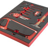 Accessori Milwaukee inserto in schiuma con vari utensili manuali (15 pezzi) - 4932493257