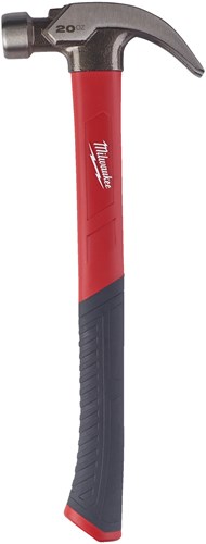 Accessori Milwaukee martello da carpentiere curvo | fibra ottica | 570g-4932478658